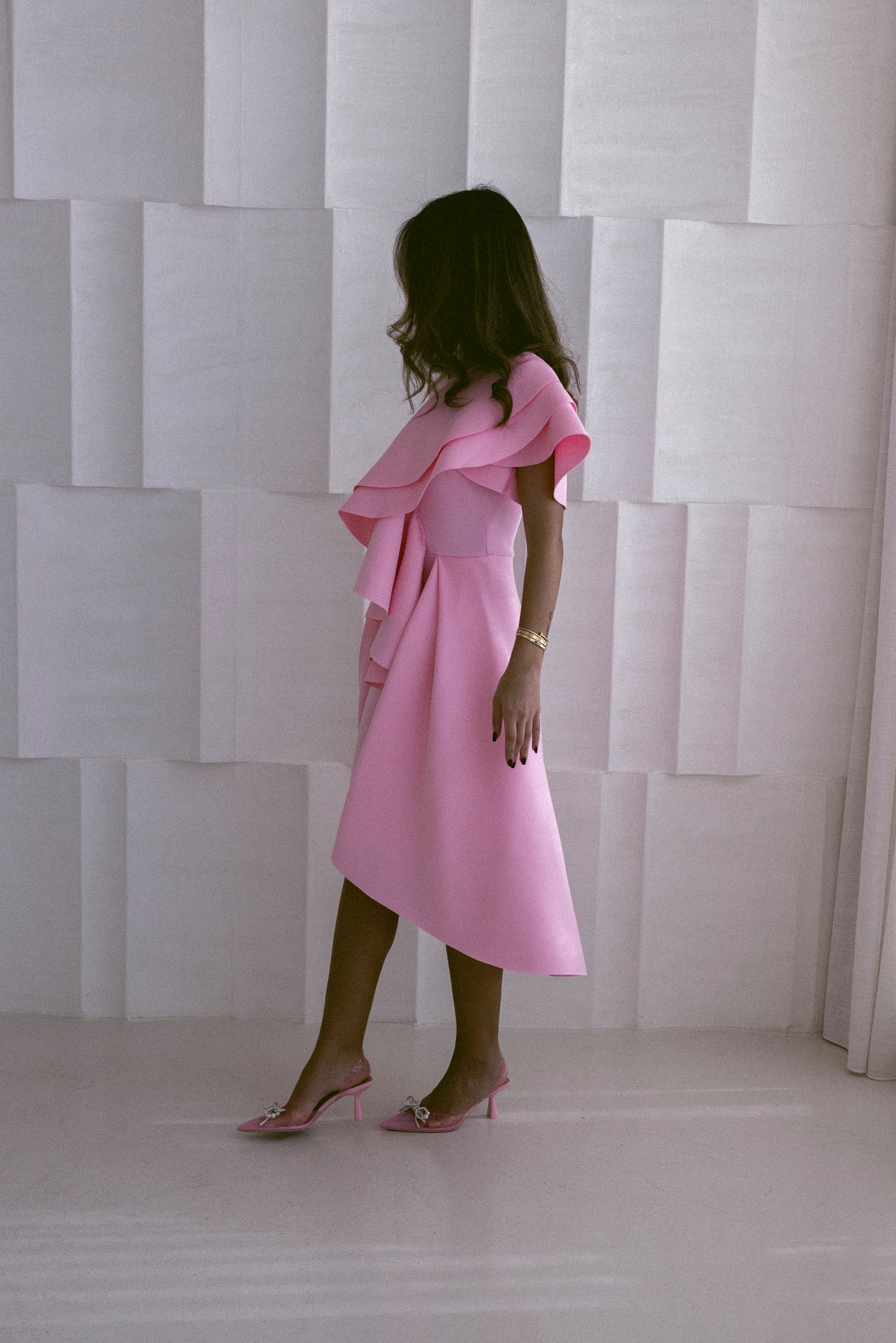 Pink Ruffles Dress