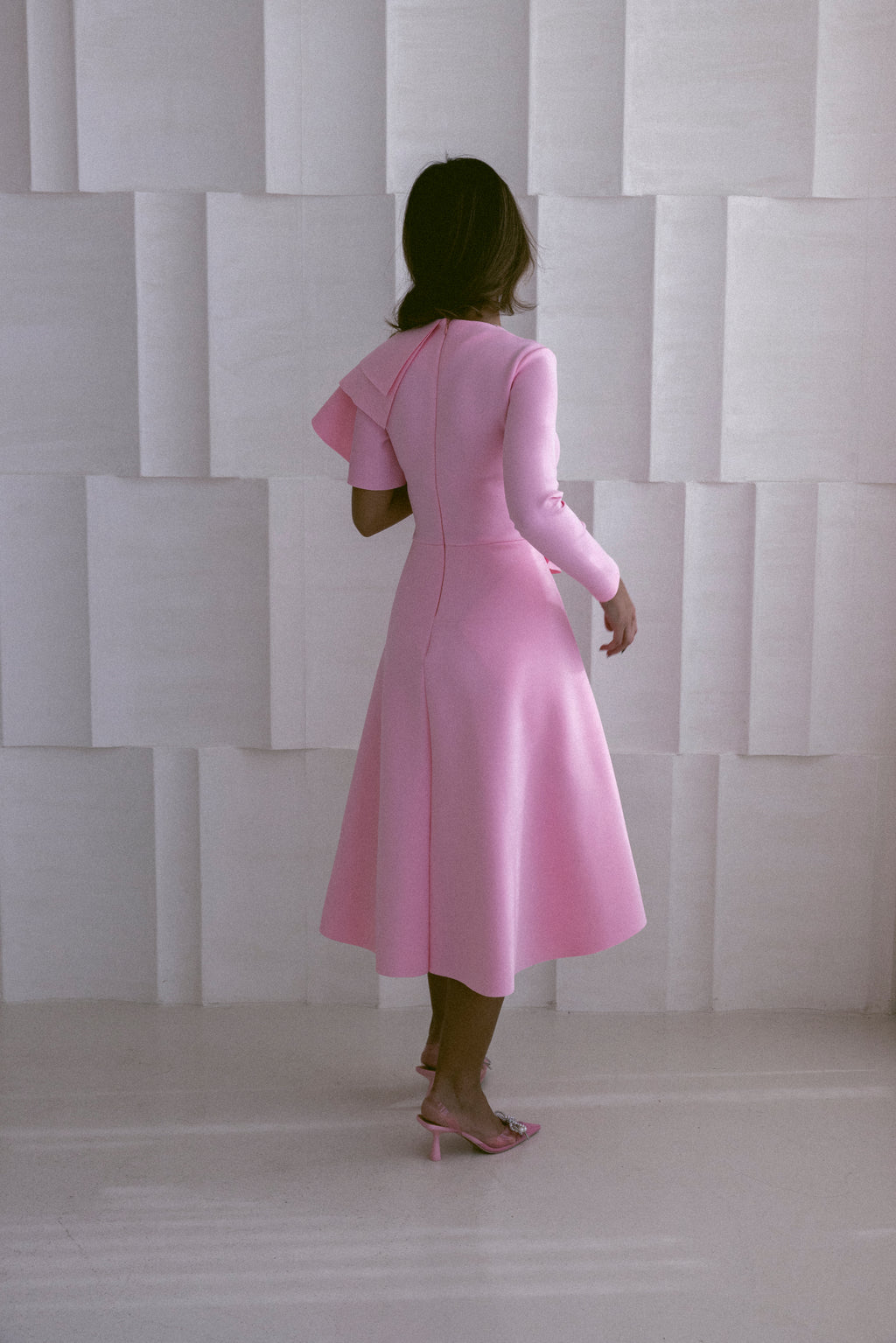Pink Ruffles Dress